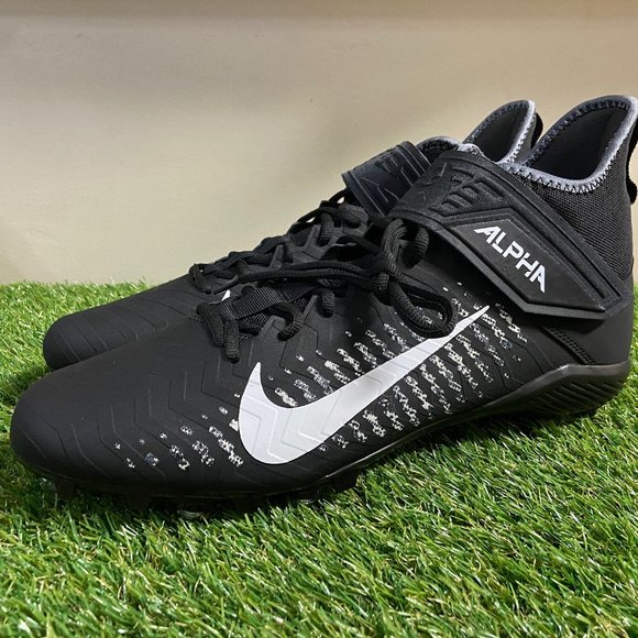 Nike Alpha Menace Pro 2 Football Cleats Black White Men\'s Size 14 CK4277-001 NEW main image 6